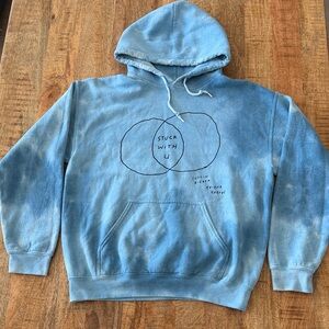 Justin Bieber Ariana Grande Stuck With You Tie-Dye Hoodie